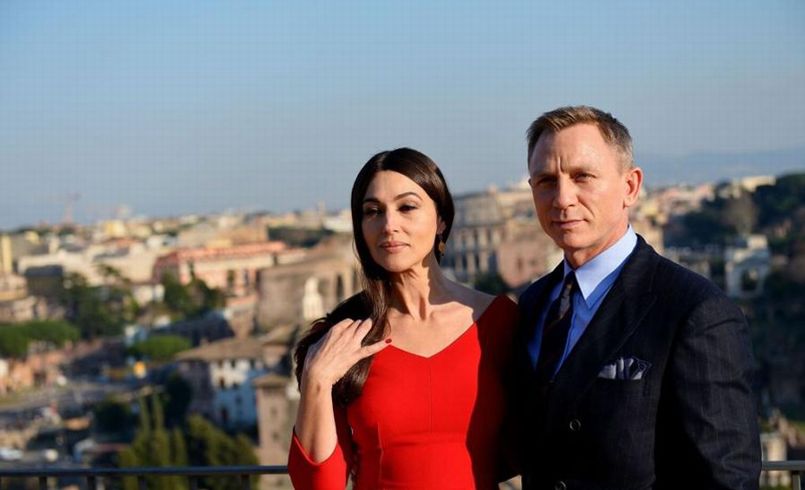 Spectre Monica Bellucci Envoute James Bond A Rome