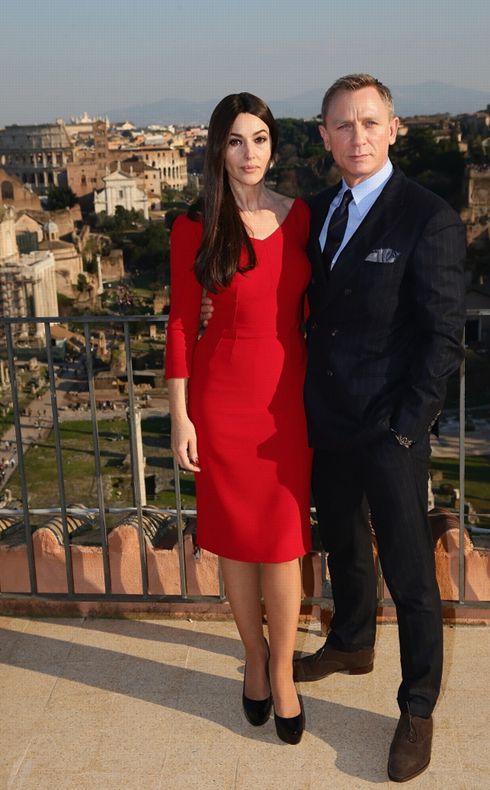 Spectre Monica Bellucci Envoute James Bond A Rome