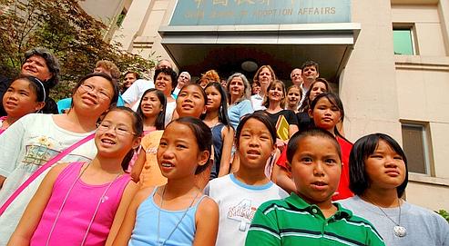 Le bureau des adoptions de Pékin.