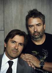 Christophe Lambert et Luc Besson (DR).