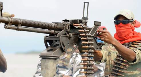Un combattant du Mouvement pour l'émancipation du delta du Niger (Mend).