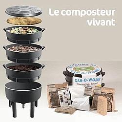 Documentation commerciale sur le lombricomposteur Can-O-Worms.