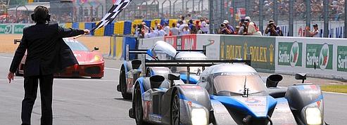 Doublé Peugeot <br/>aux 24 Heures du Mans<br/>