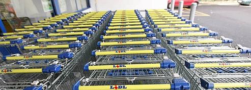 Le hard discount <br/>perd du terrain en France  <br/>