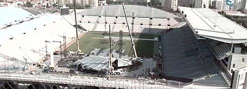 Une scène de concert s'effondre <br/>au stade Vélodrome <br/>
