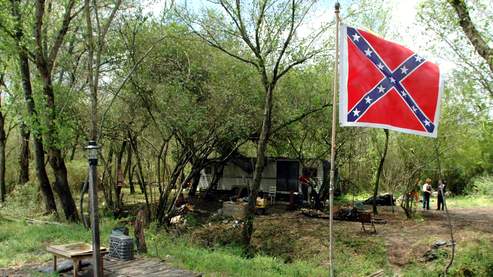 L'habitation d'un chef de milice dans l'Alabama.