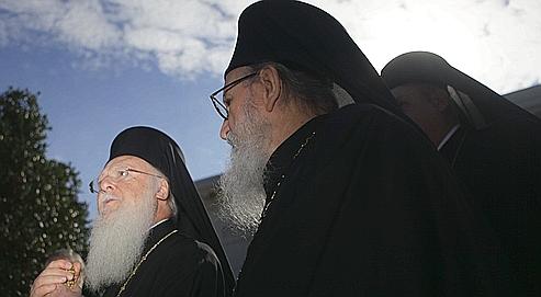 Bartholomée Ier, lors d'une visite aux Etats-Unis, en novembre 2009.