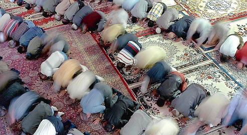 Prière dans une mosquée de Sao Paulo, en 2001.