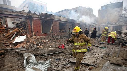 Plus de 32 personnes ont été blessées dans l'attentat suicide perpétré vendredi matin dans le centre de Kaboul.