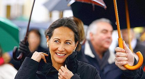 Ségolène Royal, lors de sa campagne électorale en Poitou-Charentes, en janvier dernier.
