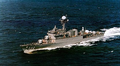 Une photo non datée du navire coulé.