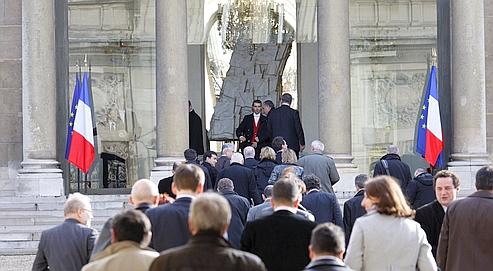 Après les régionales, les parlementaires UMP avaient rendez-vous, mercredi soir, avec le Président de la République au Palais de l'Elysée.