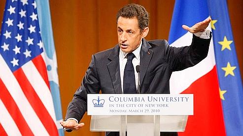 Le président de la République compte sur sa «parenthèse américaine» pour redonner un nouveau souffle à sa popularité. (AP)