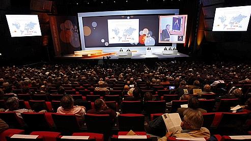 Assemblée générale des actionnaires de France Télécom. L'opérateur devrait avoir la politique actionnariale la plus généreuse des sociétés du CAC40 en 2010.