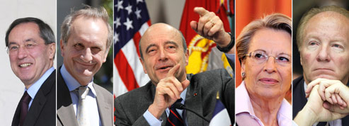 Les entrants et sortants<br> du nouveau gouvernement