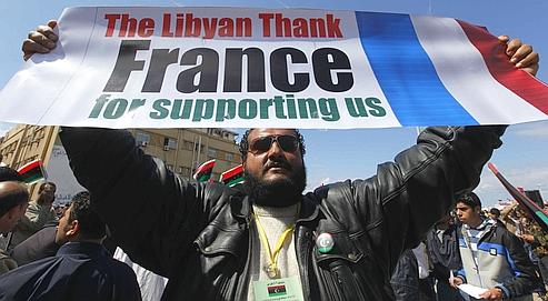 Un grand drapeau français