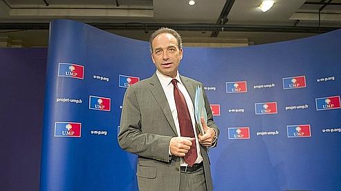 Jean-François Copé, au siège du parti majoritaire.