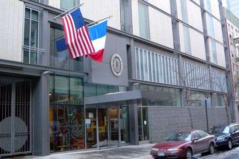 Le Lycée français de New York est considéré comme un des très bons établissements de l'Upper East Side. Il accueille 1350 enfants de la maternelle à la terminale. © Jim Henderson