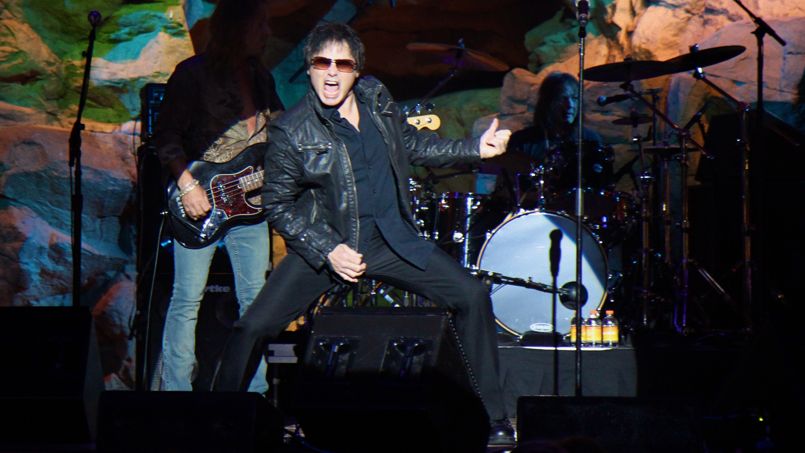 Jimi Jamison en concert.