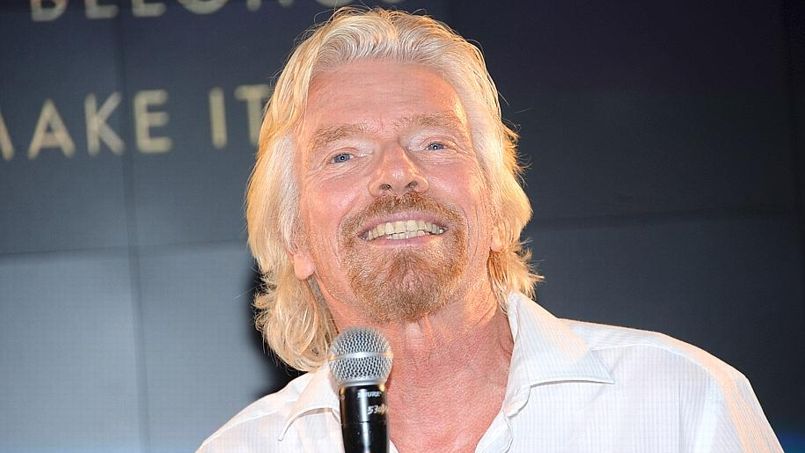 Le PDG de Virgin, Richard Branson