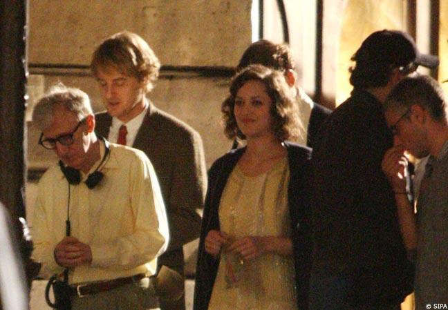 Photos- Défilé de stars sur le tournage de Midnight in Paris