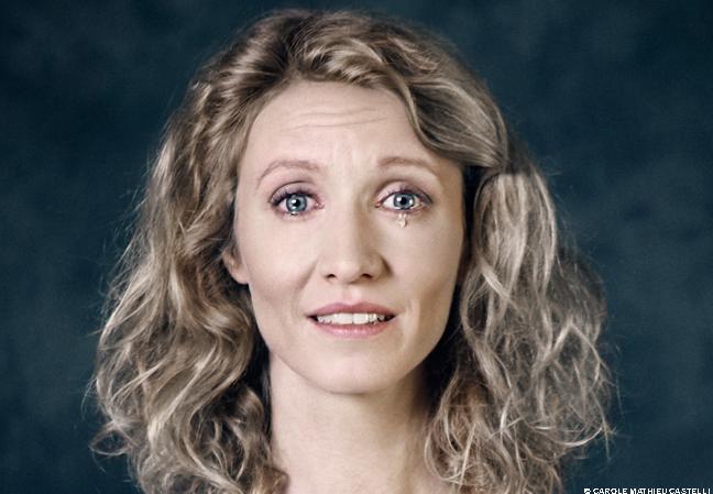 Alexandra lamy, dans les yeux d’une femme battue