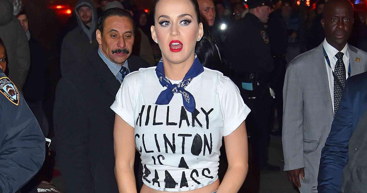 Katy Perry chante pour Hillary Clinton(01)