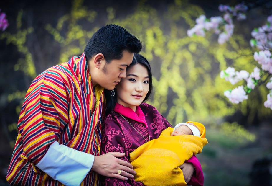 En photos: le royal baby du bhoutan