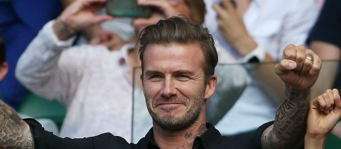VIDEO – David Beckham relève le défi de Guy Richie, en caleçon