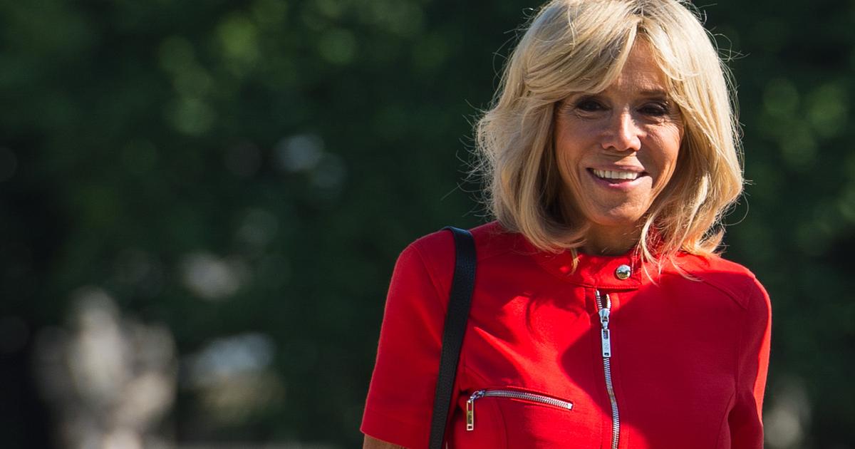 brigitte-macron-tr-s-l-gante-en-robe-courte-rouge-et-rock