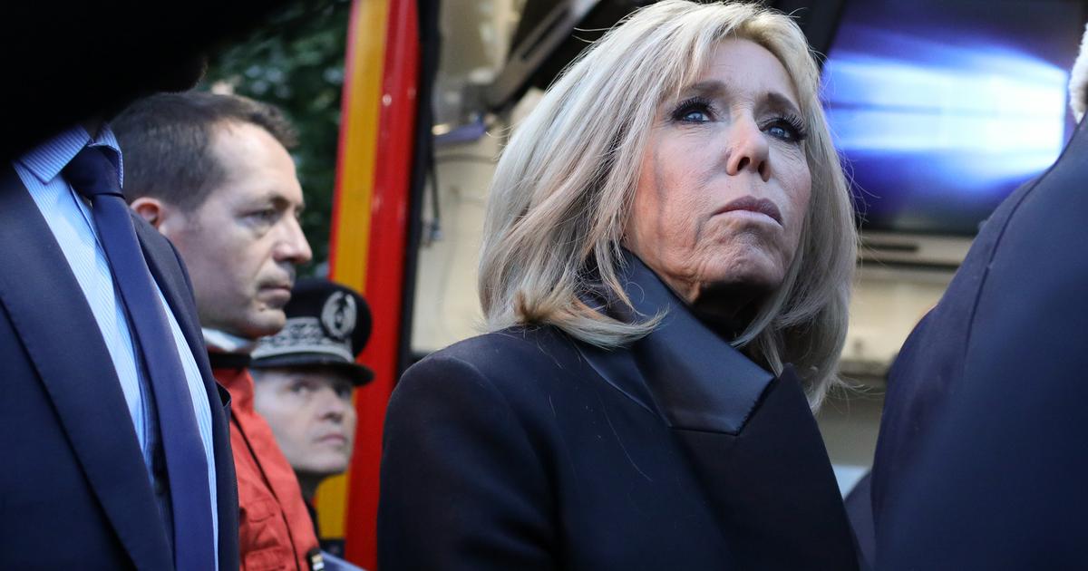 Photos - brigitte macron très émue devant le sinistre de notre-dame, pourquoi la cathédrale lui tient tellement à coeur