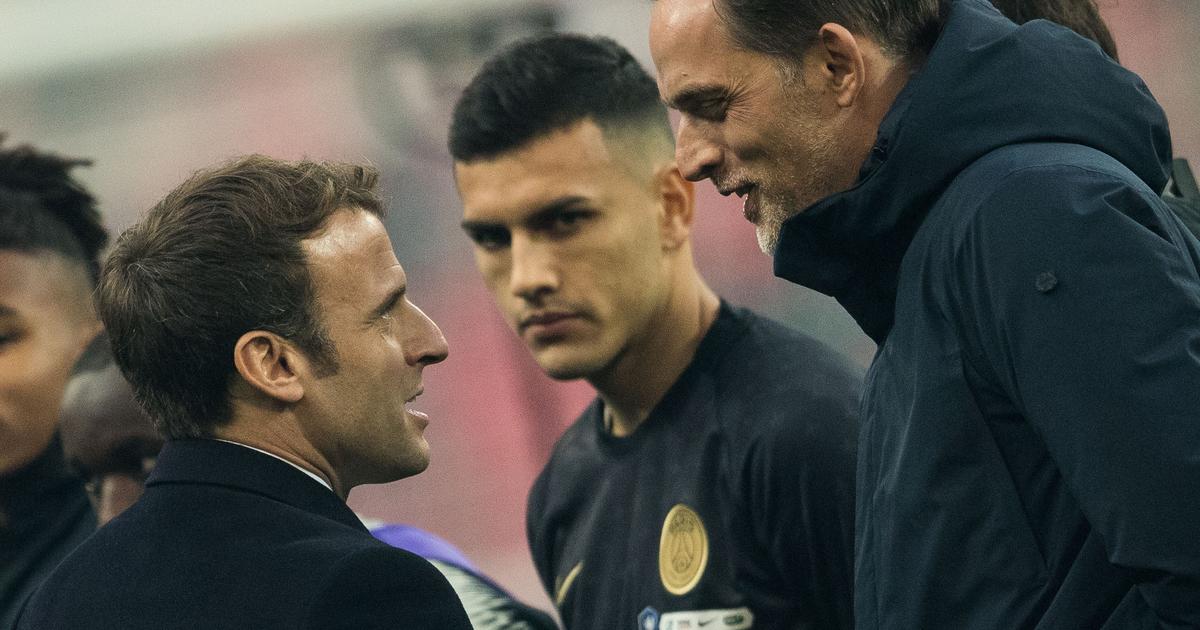 PHOTOS - Emmanuel Macron en famille au Stade de France