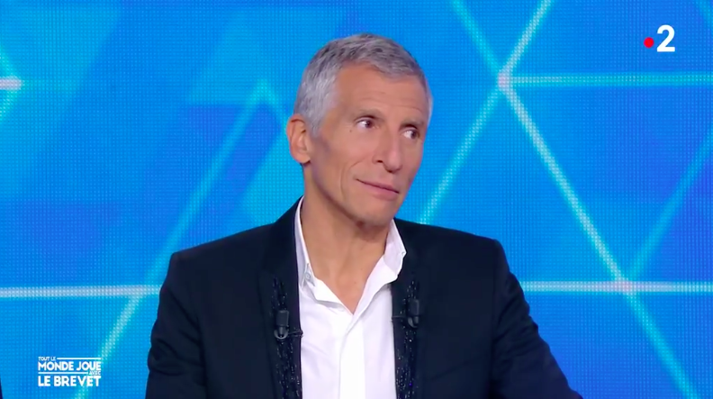 Vidéo - quand, nagui incontrôlable, lâche une blague très osée en plein direct