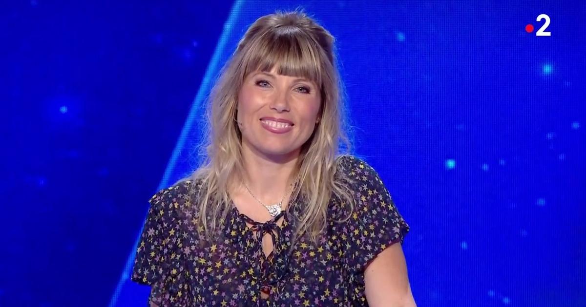 VIDÉO - Mélanie Page "à plat ventre" face à Nagui... Il se moque : "C'est  une alcoolique !"