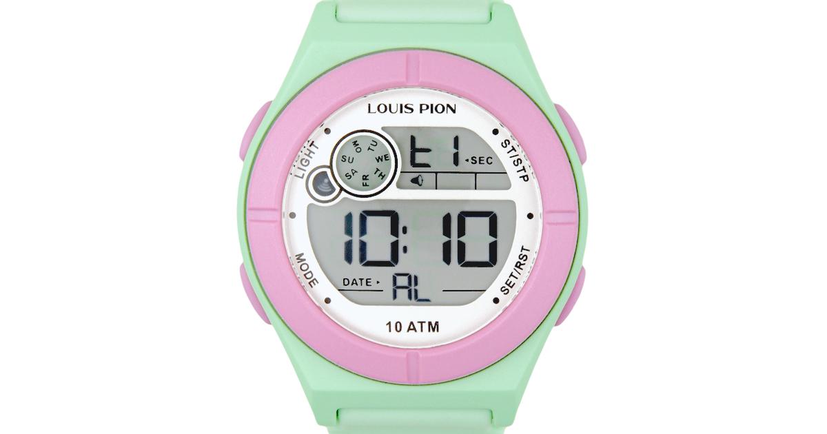 Montre analogique vasco noir noir beige Louis Pion | La Redoute