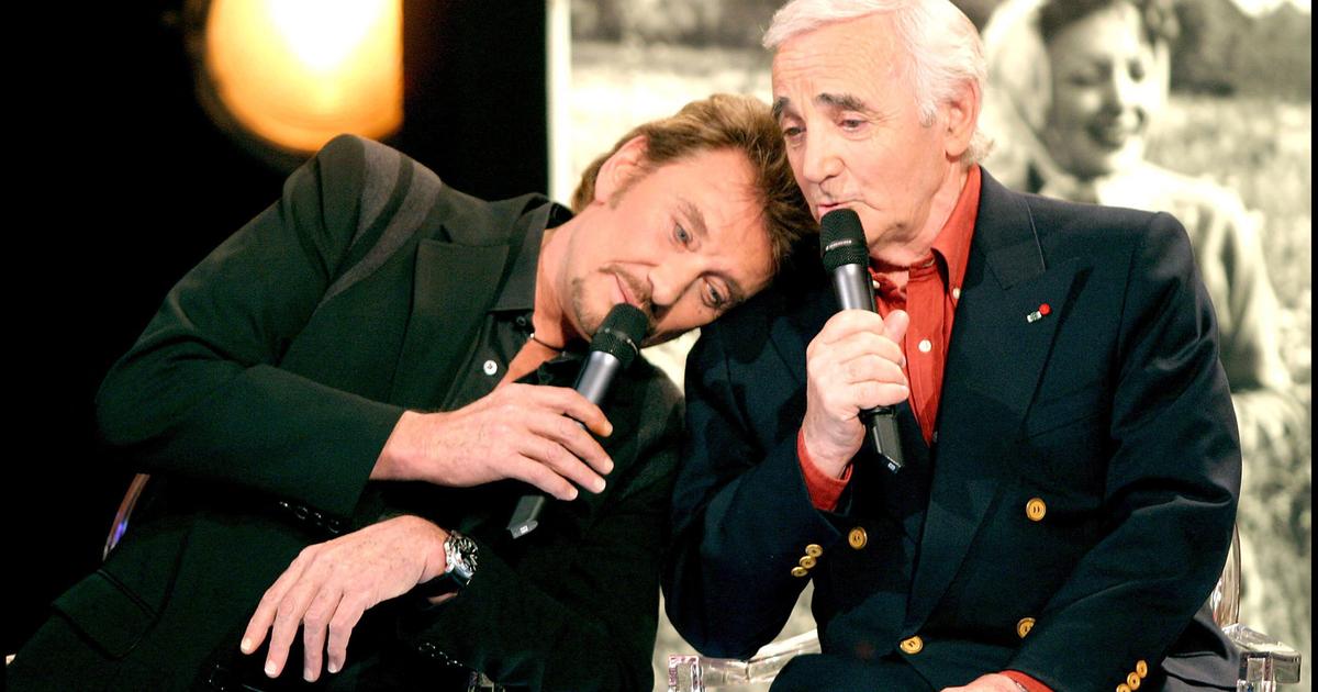 Le saviez-vous? Charles aznavour a hébergé johnny hallyday pendant 2 ans