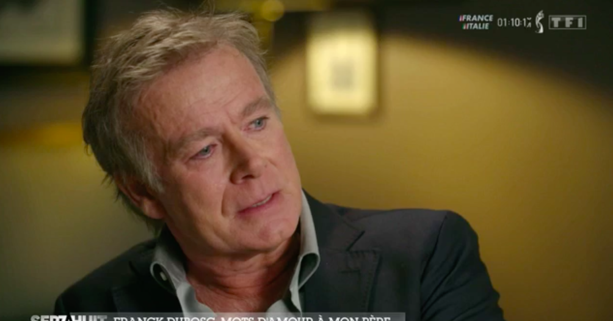 Franck dubosc en larmes : “j’ai vu la souffrance dans ses mots”, cette lettre de son père qui l’a bouleversé