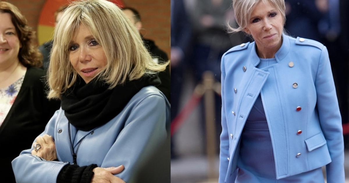 Brigitte Macron Cheveux Courts