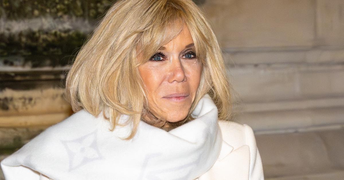 PHOTO – Brigitte Macron, glamour : elle affiche une frange de cils XXL ...