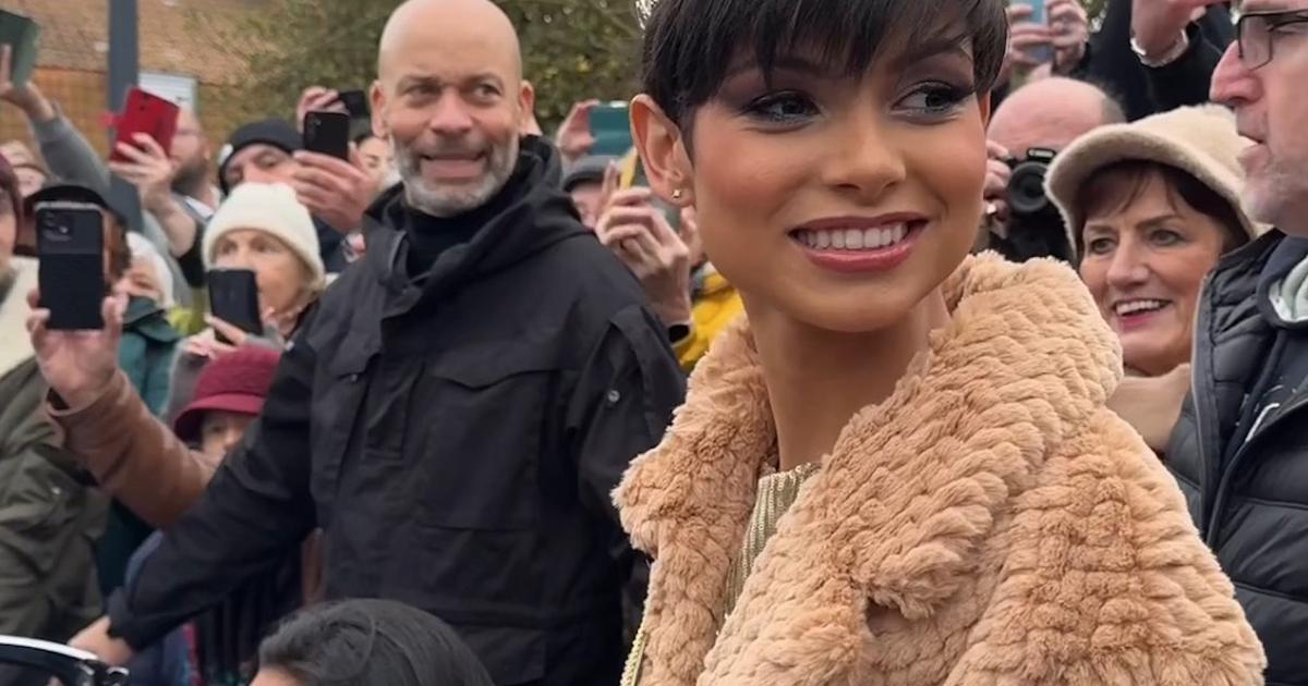 Exclu vidéo - ève gilles (miss france 2024) de retour dans le nord face à une foule impressionnante