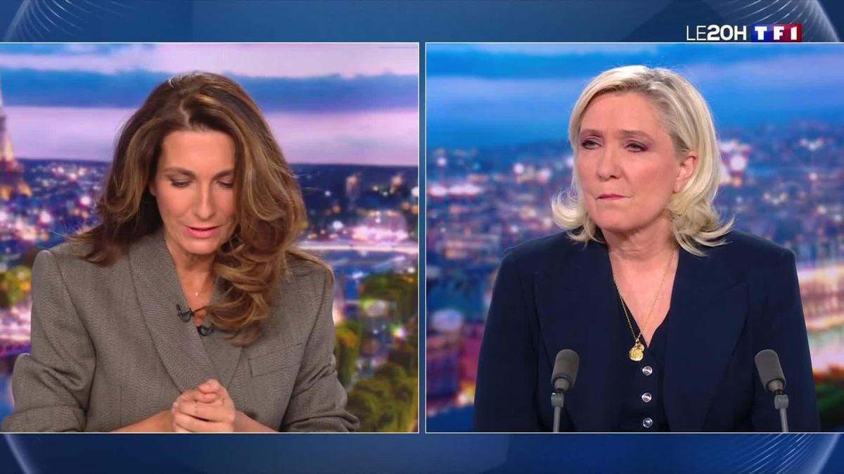 Marine Le Pen malmenée par Anne-Claire Coudray : pourquoi le courant ne  passe pas du tout avec la journaliste