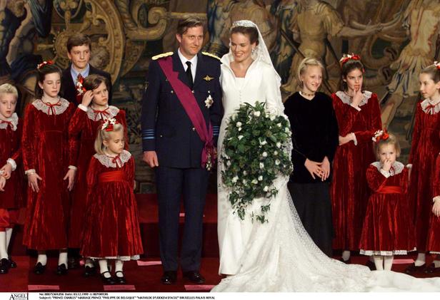 Robe Mathilde FASHION STORY - La robe de mariée de la reine Mathilde de Belgique
