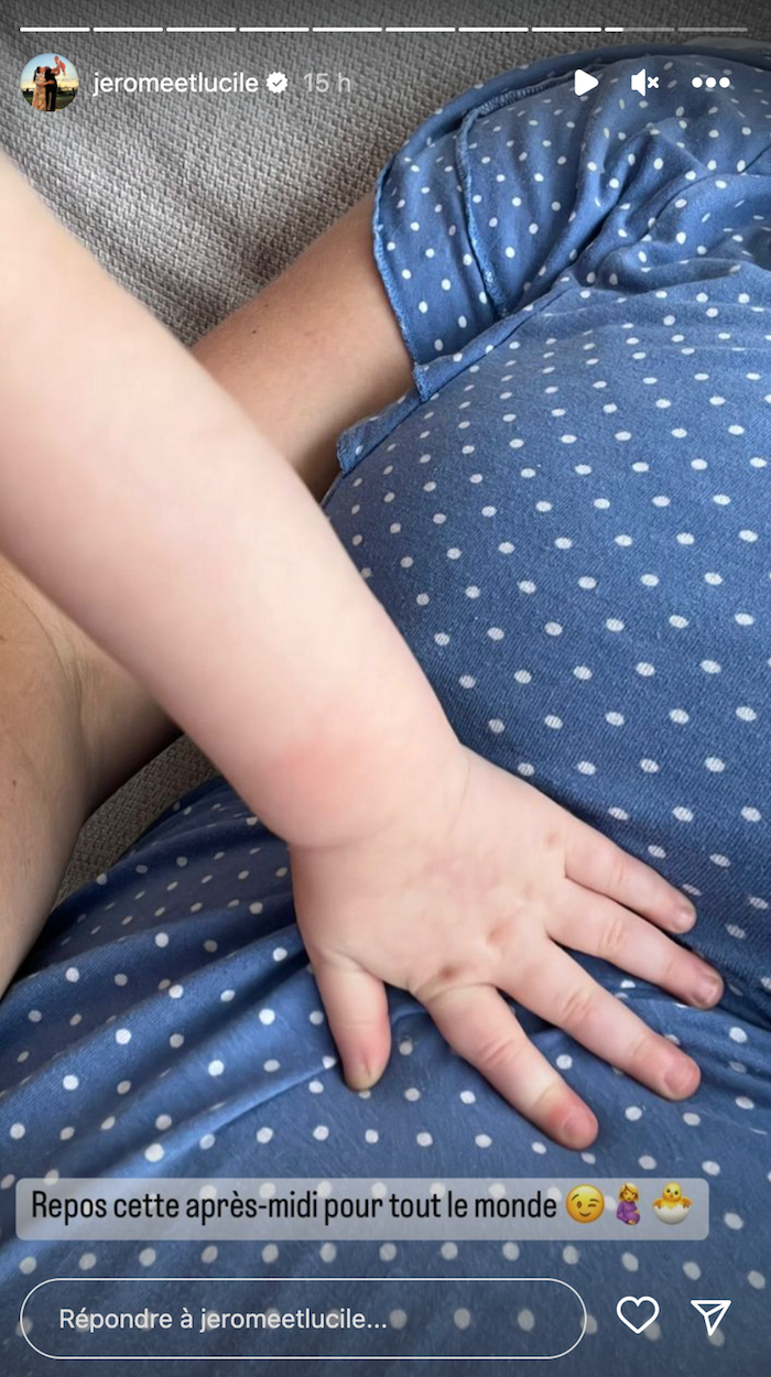 PHOTO - Lucile (L'amour est dans le pré) enceinte : elle dévoile son ventre  rond !