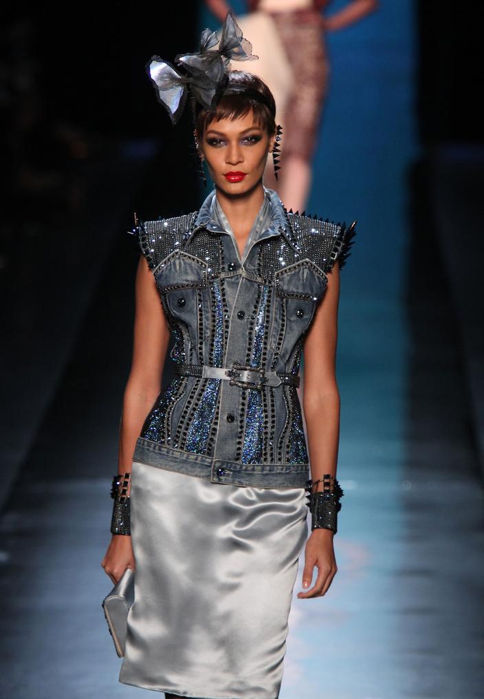 Jupe Bustier Jean Paul Gaultier Taille M Année 1996 - Multicouleur, Style Moulant, Parfait état