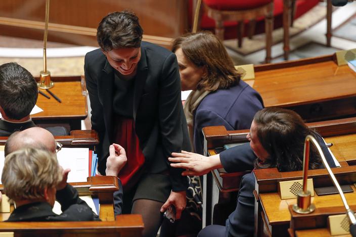 La culotte de Najat Vallaud Belkacem à l'Assemblée Nationale