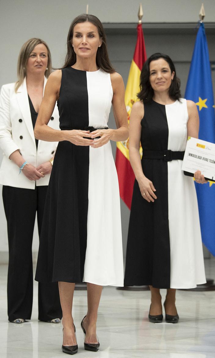 Robe No Boundaries Noire Et Blanche - Taille L (11-13) - Occasion Très Bon état