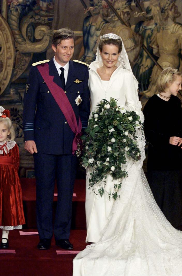 Robe Mathilde FASHION STORY - La robe de mariée de la reine Mathilde de Belgique