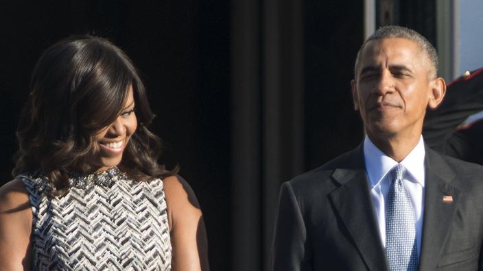 VIDÉO – Barack et Michelle Obama dévoilent pour la première fois leurs ...