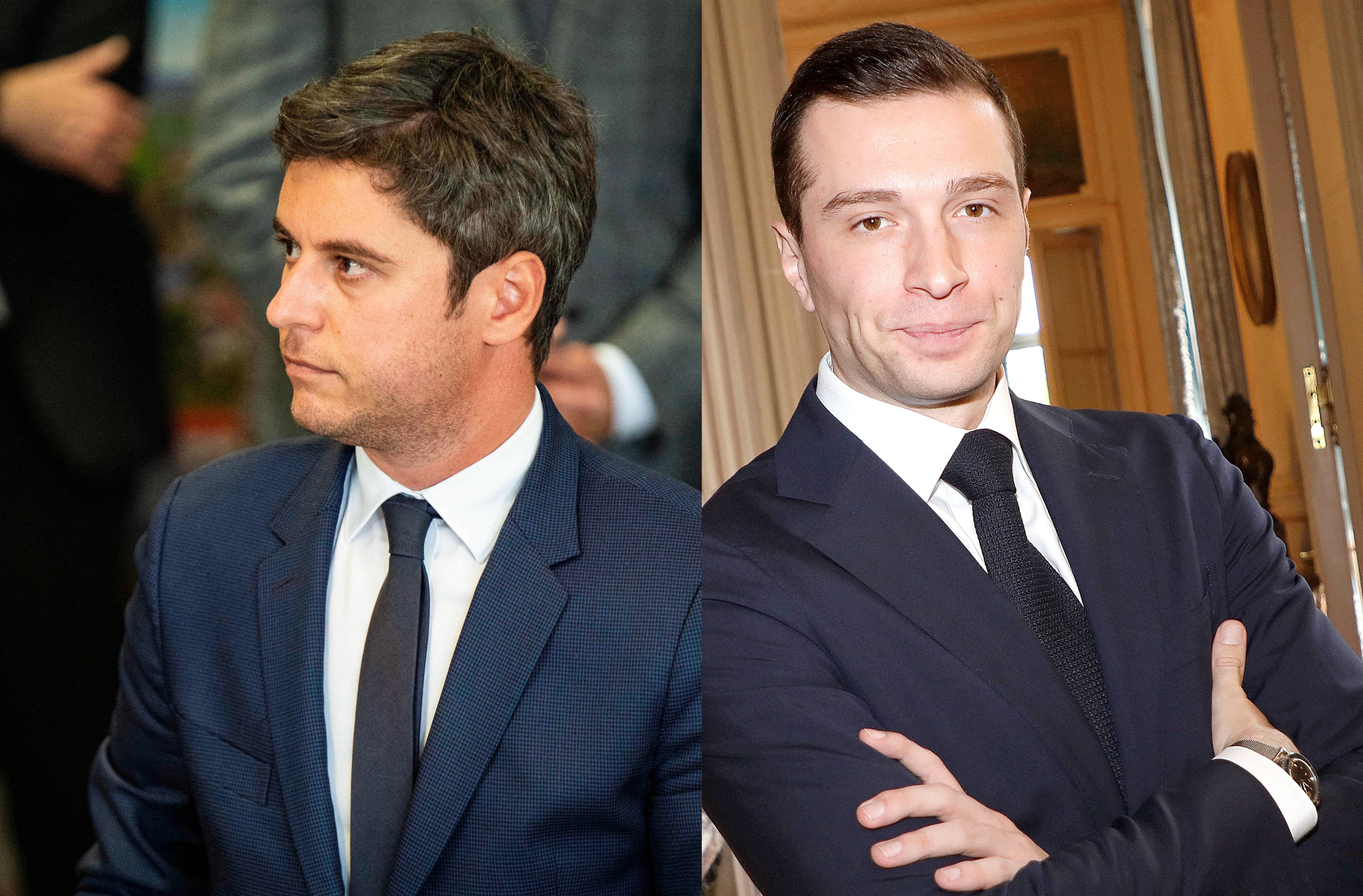 Jordan Bardella và Gabriel Attal: Chúng ta biết gì về mối quan hệ của họ ngoài phim trường?