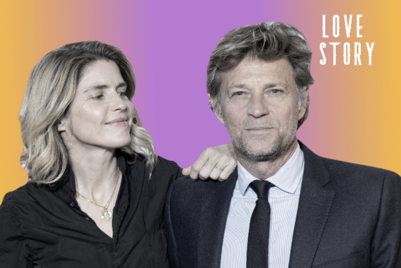LOVE STORY - Alice Taglioni et Laurent Delahousse : un couple aussi glamour  que discret
